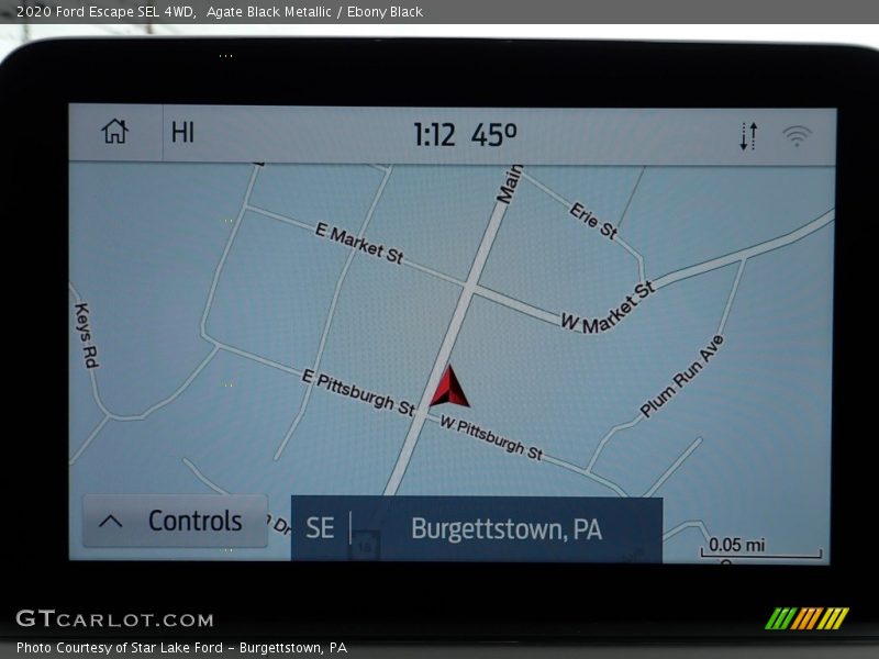 Agate Black Metallic / Ebony Black 2020 Ford Escape SEL 4WD