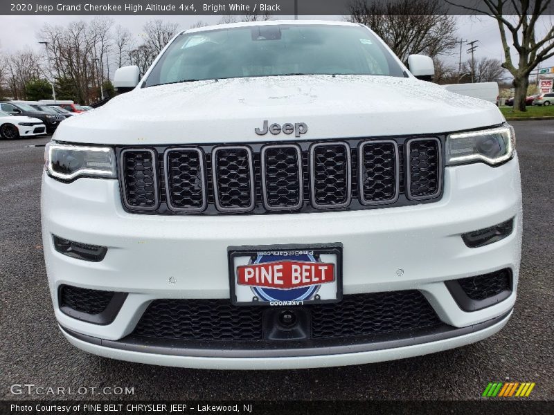 Bright White / Black 2020 Jeep Grand Cherokee High Altitude 4x4