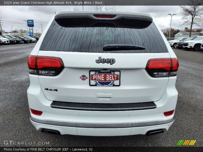 Bright White / Black 2020 Jeep Grand Cherokee High Altitude 4x4