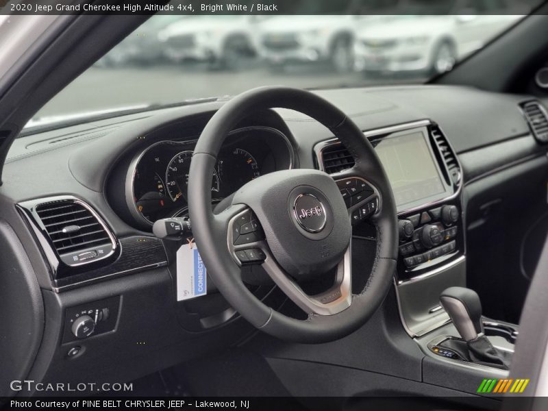 Bright White / Black 2020 Jeep Grand Cherokee High Altitude 4x4