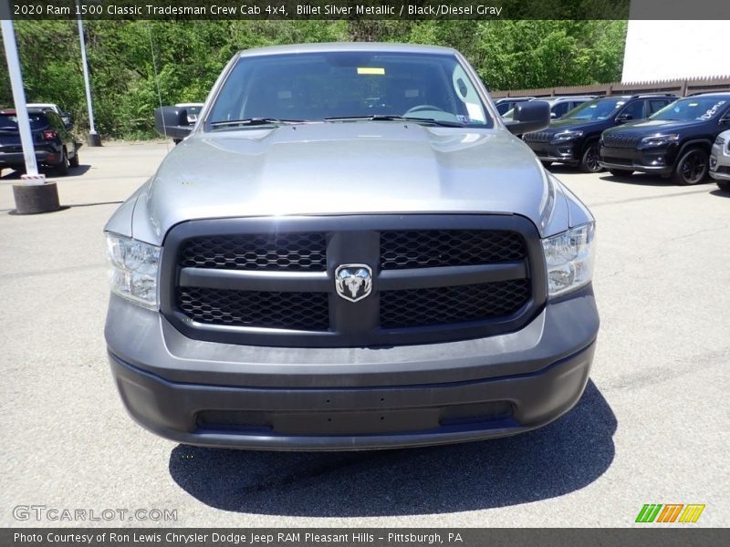 Billet Silver Metallic / Black/Diesel Gray 2020 Ram 1500 Classic Tradesman Crew Cab 4x4