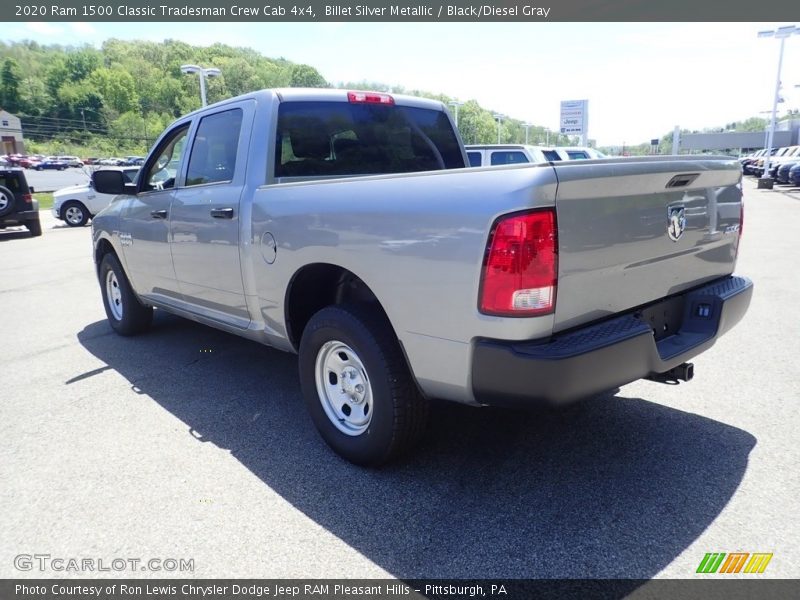 Billet Silver Metallic / Black/Diesel Gray 2020 Ram 1500 Classic Tradesman Crew Cab 4x4