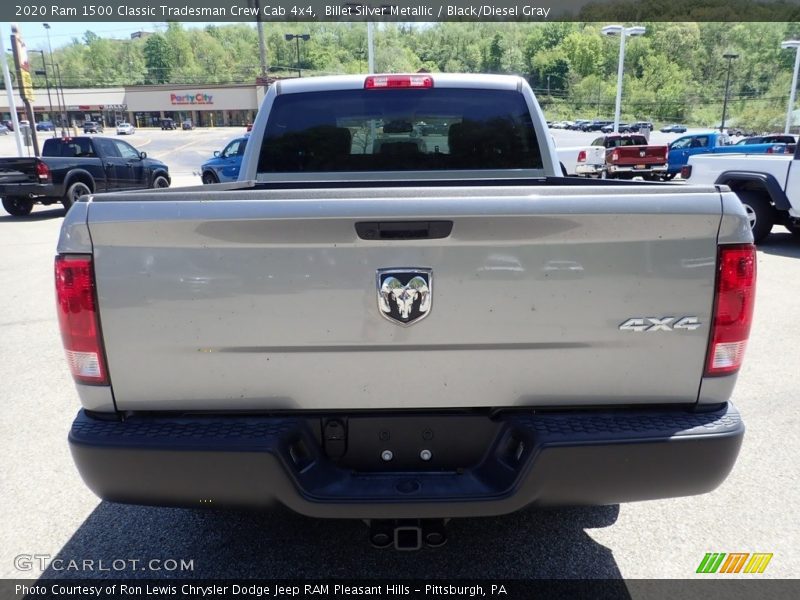 Billet Silver Metallic / Black/Diesel Gray 2020 Ram 1500 Classic Tradesman Crew Cab 4x4