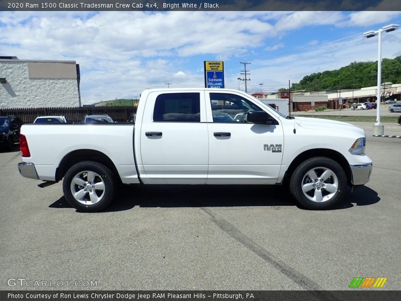 Bright White / Black 2020 Ram 1500 Classic Tradesman Crew Cab 4x4