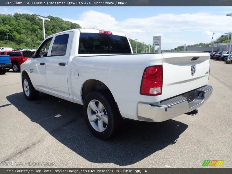 Bright White / Black 2020 Ram 1500 Classic Tradesman Crew Cab 4x4