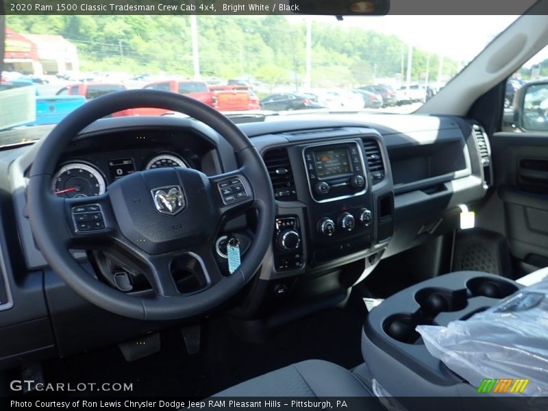 Bright White / Black 2020 Ram 1500 Classic Tradesman Crew Cab 4x4