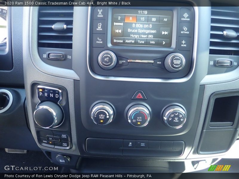 Bright White / Black 2020 Ram 1500 Classic Tradesman Crew Cab 4x4
