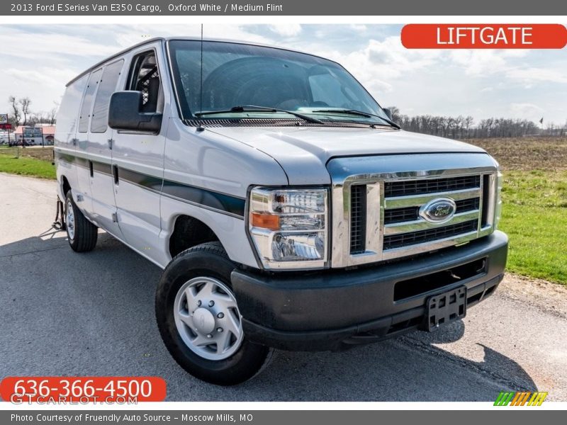 Oxford White / Medium Flint 2013 Ford E Series Van E350 Cargo