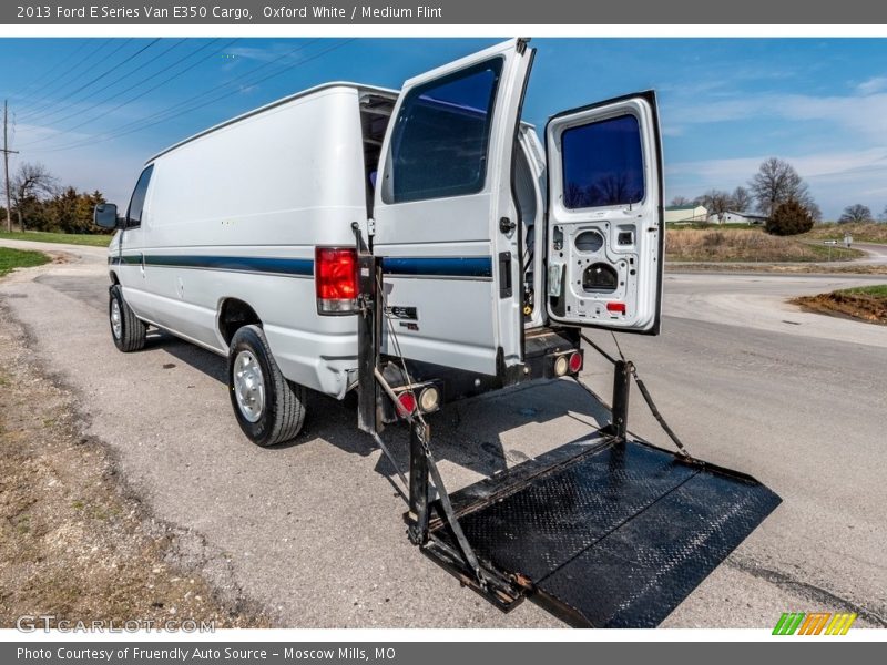 Oxford White / Medium Flint 2013 Ford E Series Van E350 Cargo