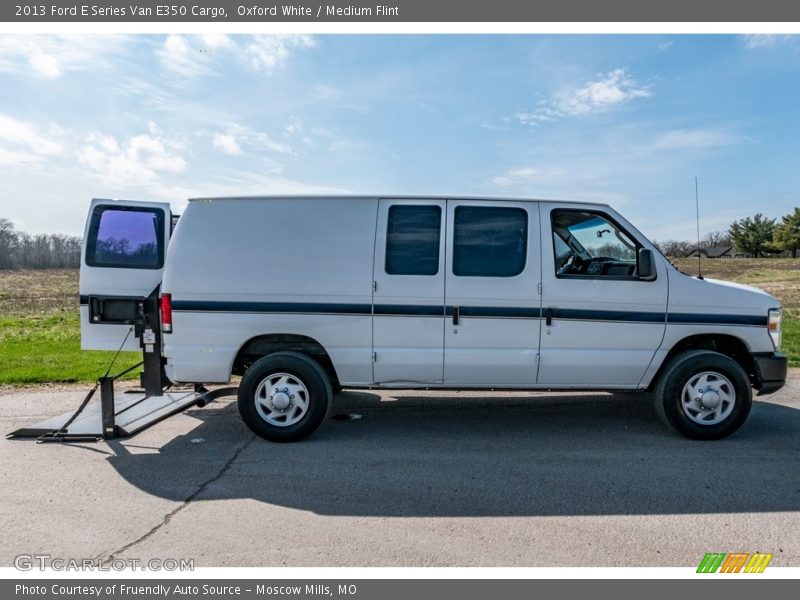 Oxford White / Medium Flint 2013 Ford E Series Van E350 Cargo