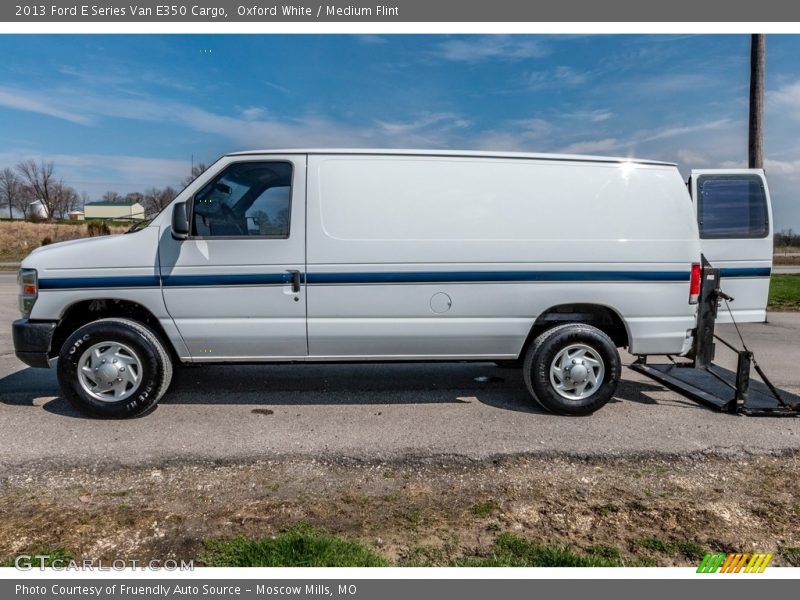 Oxford White / Medium Flint 2013 Ford E Series Van E350 Cargo