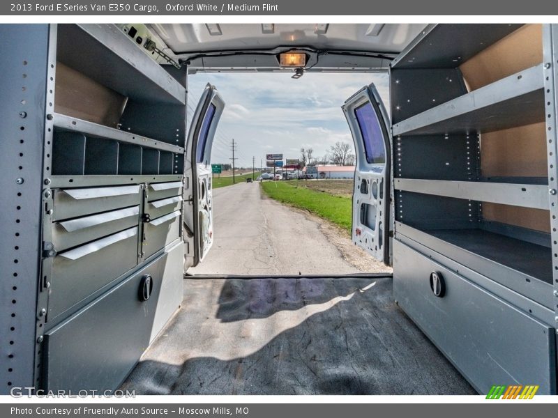 Oxford White / Medium Flint 2013 Ford E Series Van E350 Cargo