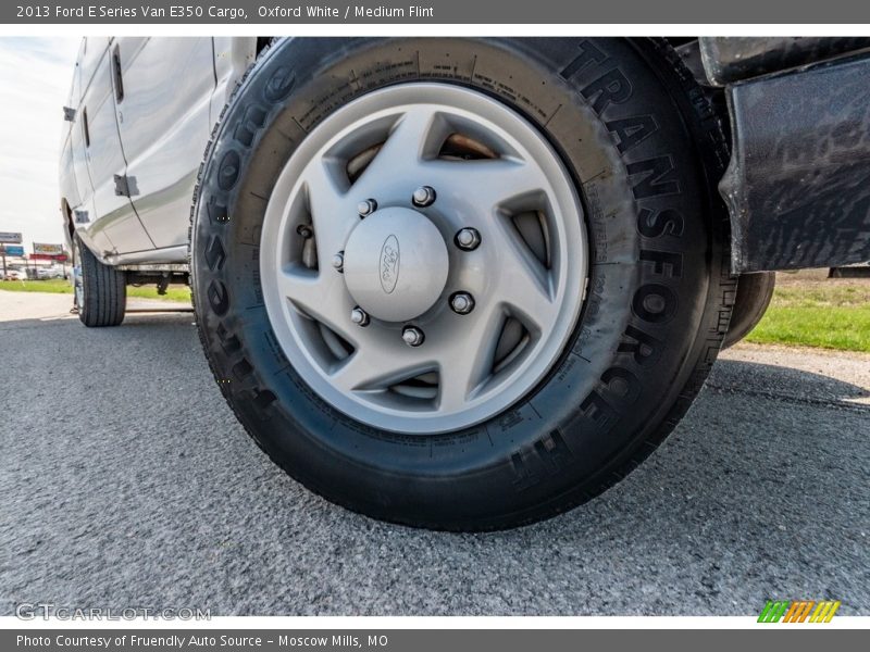 Oxford White / Medium Flint 2013 Ford E Series Van E350 Cargo