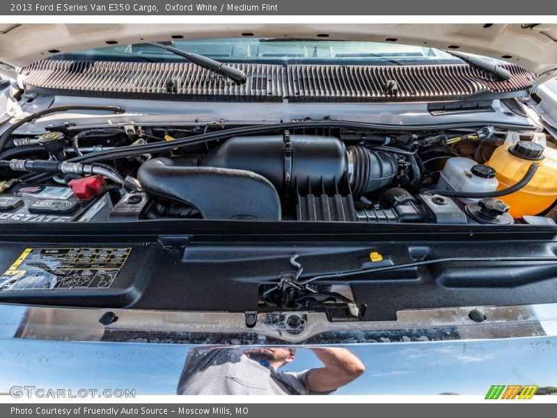 Oxford White / Medium Flint 2013 Ford E Series Van E350 Cargo