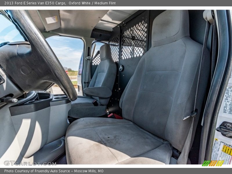 Oxford White / Medium Flint 2013 Ford E Series Van E350 Cargo