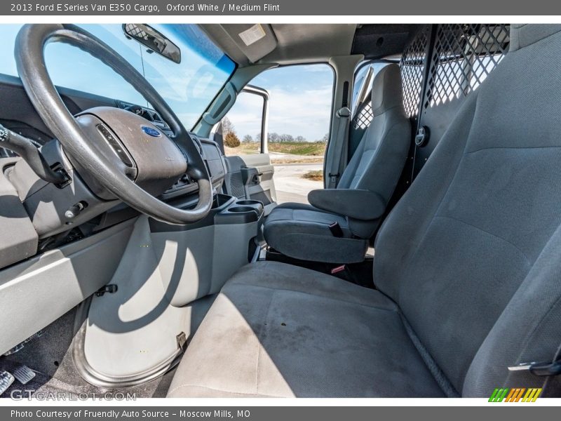 Oxford White / Medium Flint 2013 Ford E Series Van E350 Cargo