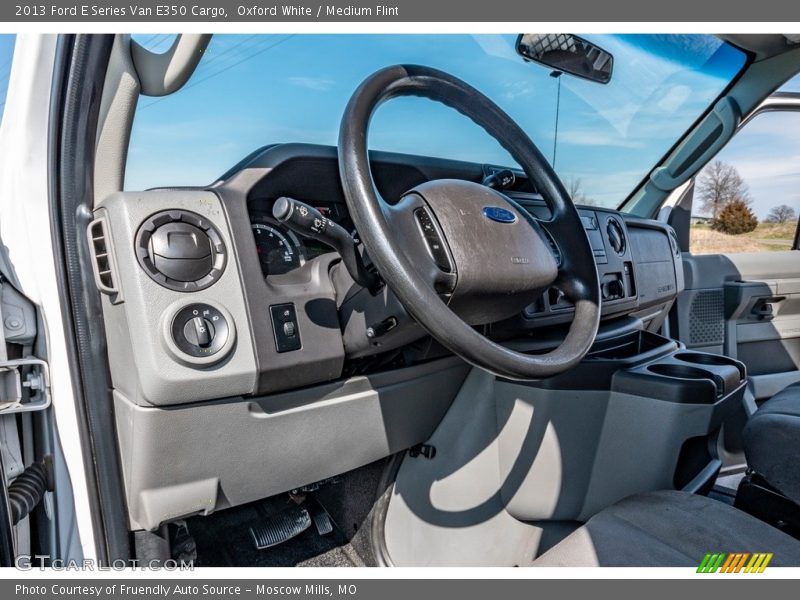 Oxford White / Medium Flint 2013 Ford E Series Van E350 Cargo