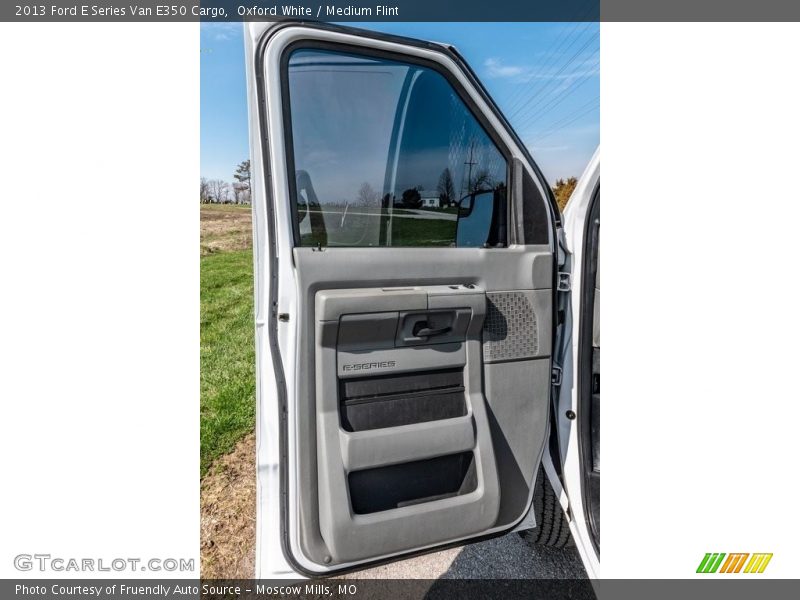 Oxford White / Medium Flint 2013 Ford E Series Van E350 Cargo
