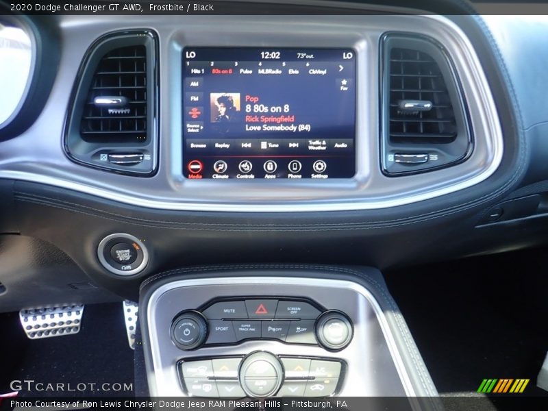 Frostbite / Black 2020 Dodge Challenger GT AWD