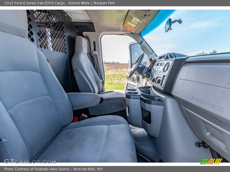 Oxford White / Medium Flint 2013 Ford E Series Van E350 Cargo