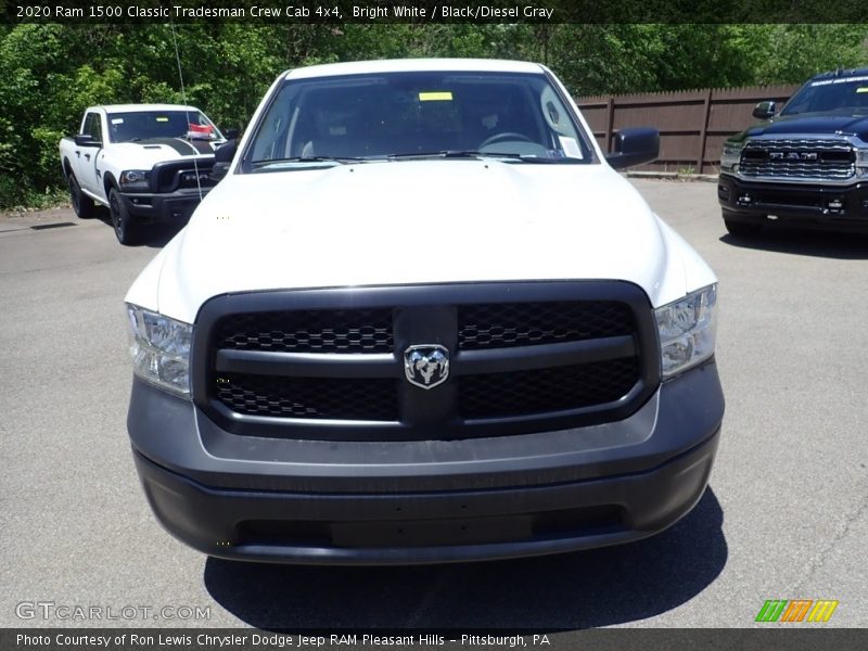 Bright White / Black/Diesel Gray 2020 Ram 1500 Classic Tradesman Crew Cab 4x4