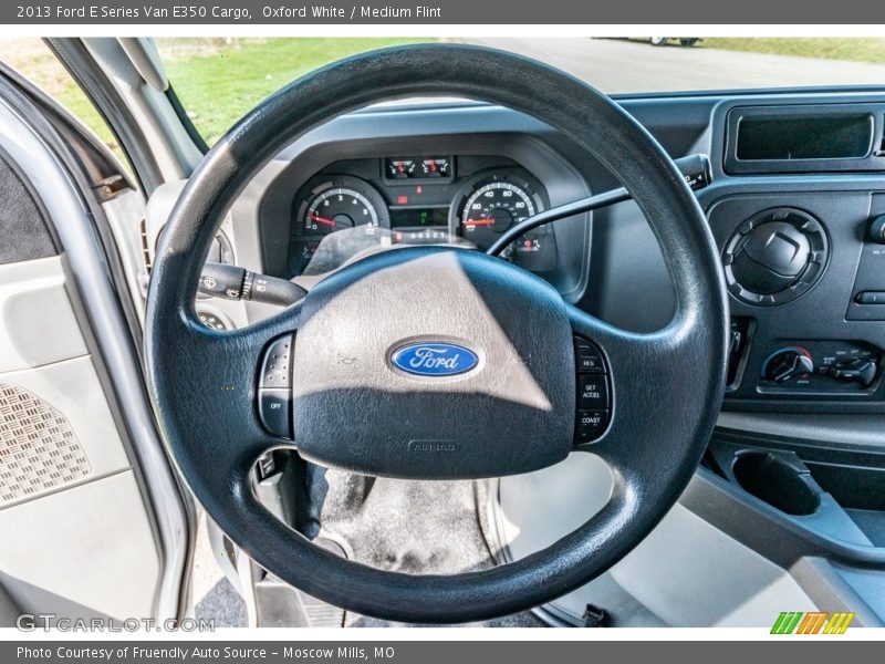 Oxford White / Medium Flint 2013 Ford E Series Van E350 Cargo