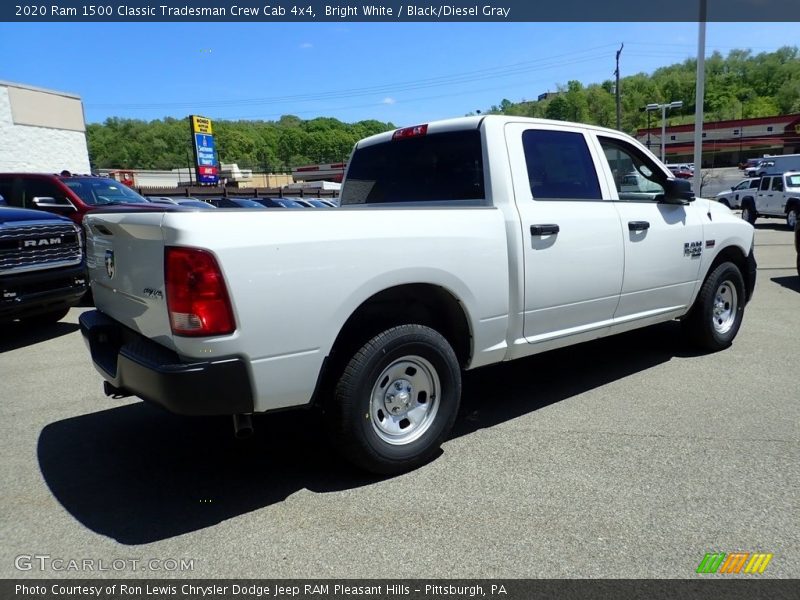 Bright White / Black/Diesel Gray 2020 Ram 1500 Classic Tradesman Crew Cab 4x4