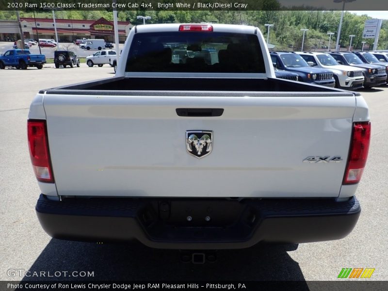 Bright White / Black/Diesel Gray 2020 Ram 1500 Classic Tradesman Crew Cab 4x4