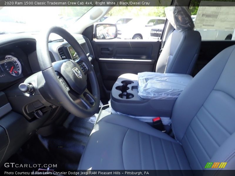Bright White / Black/Diesel Gray 2020 Ram 1500 Classic Tradesman Crew Cab 4x4