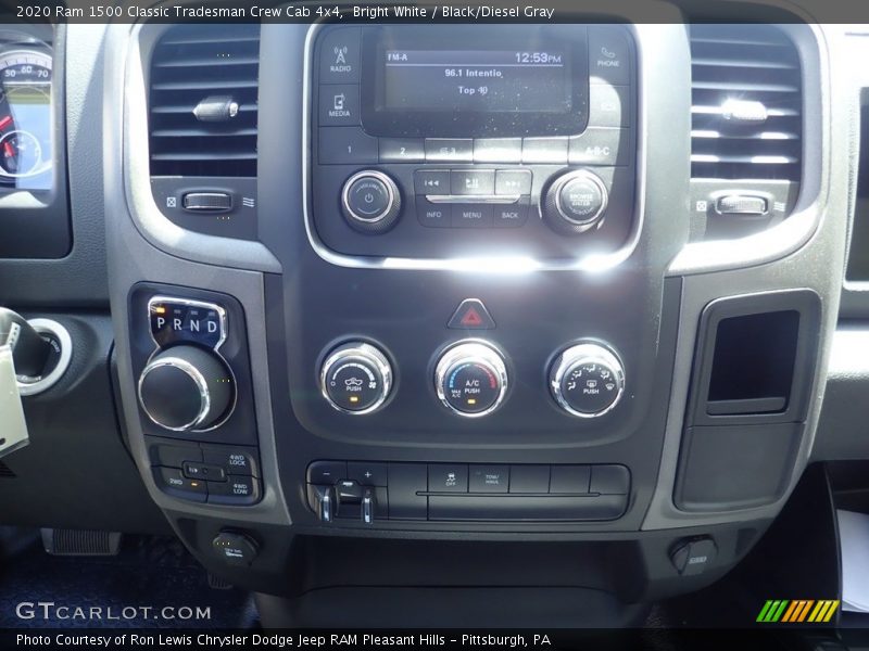 Bright White / Black/Diesel Gray 2020 Ram 1500 Classic Tradesman Crew Cab 4x4