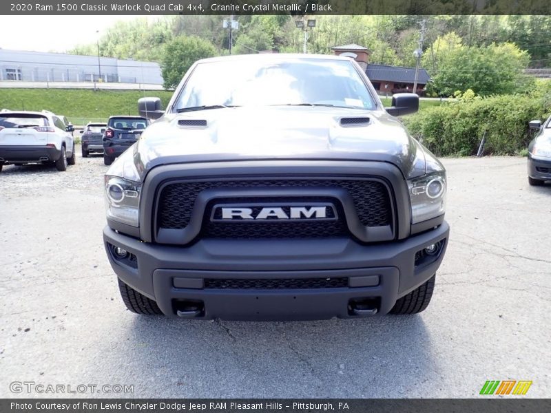 Granite Crystal Metallic / Black 2020 Ram 1500 Classic Warlock Quad Cab 4x4