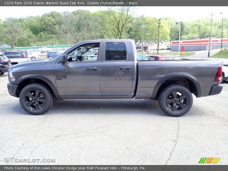 Granite Crystal Metallic / Black 2020 Ram 1500 Classic Warlock Quad Cab 4x4