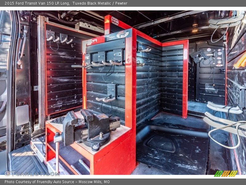 Tuxedo Black Metallic / Pewter 2015 Ford Transit Van 150 LR Long