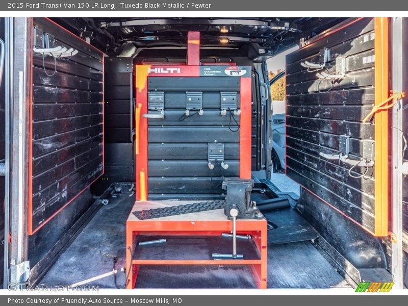 Tuxedo Black Metallic / Pewter 2015 Ford Transit Van 150 LR Long