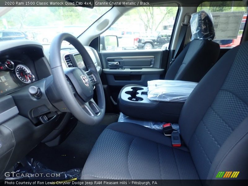 Granite Crystal Metallic / Black 2020 Ram 1500 Classic Warlock Quad Cab 4x4