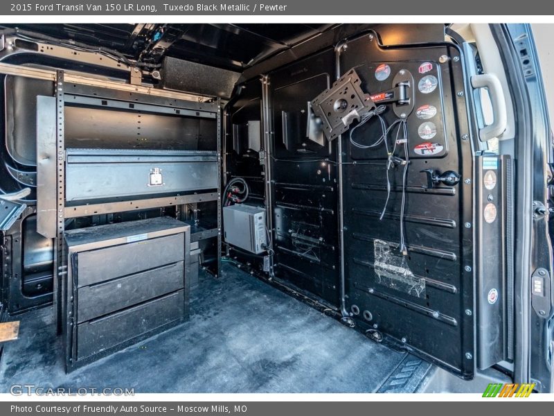 Tuxedo Black Metallic / Pewter 2015 Ford Transit Van 150 LR Long