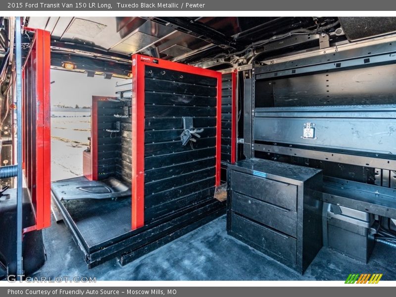 Tuxedo Black Metallic / Pewter 2015 Ford Transit Van 150 LR Long