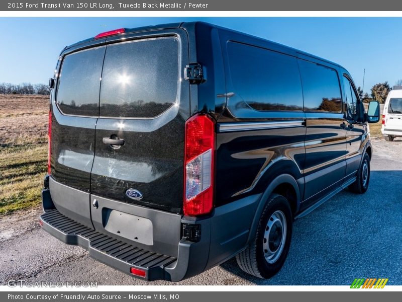 Tuxedo Black Metallic / Pewter 2015 Ford Transit Van 150 LR Long