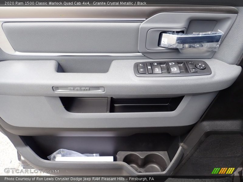 Granite Crystal Metallic / Black 2020 Ram 1500 Classic Warlock Quad Cab 4x4