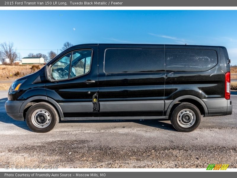 Tuxedo Black Metallic / Pewter 2015 Ford Transit Van 150 LR Long