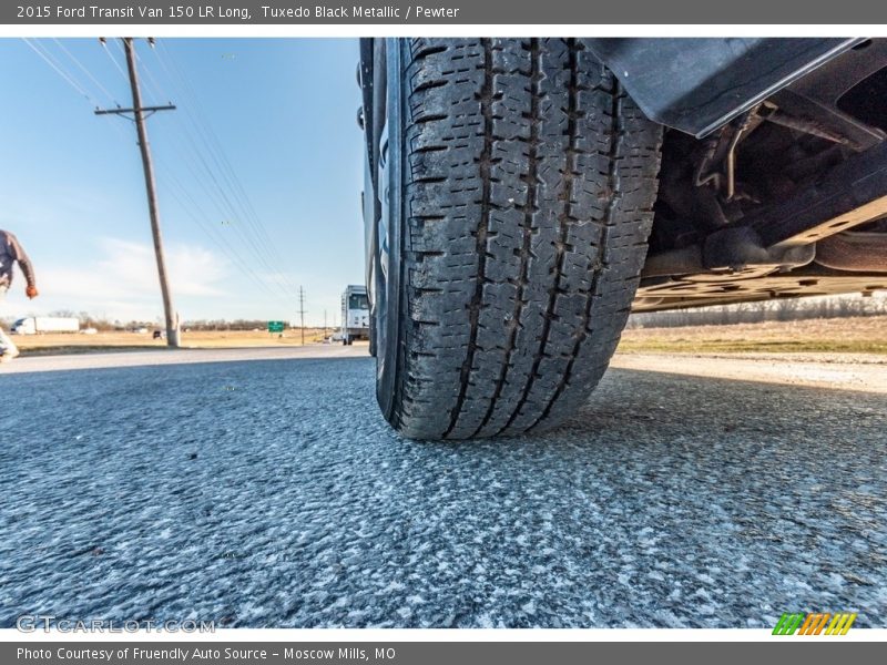 Tuxedo Black Metallic / Pewter 2015 Ford Transit Van 150 LR Long