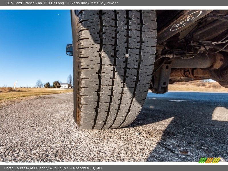Tuxedo Black Metallic / Pewter 2015 Ford Transit Van 150 LR Long