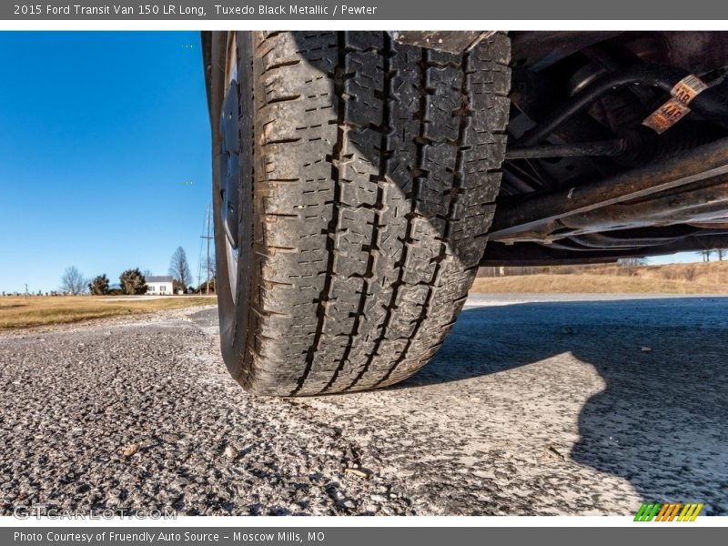 Tuxedo Black Metallic / Pewter 2015 Ford Transit Van 150 LR Long