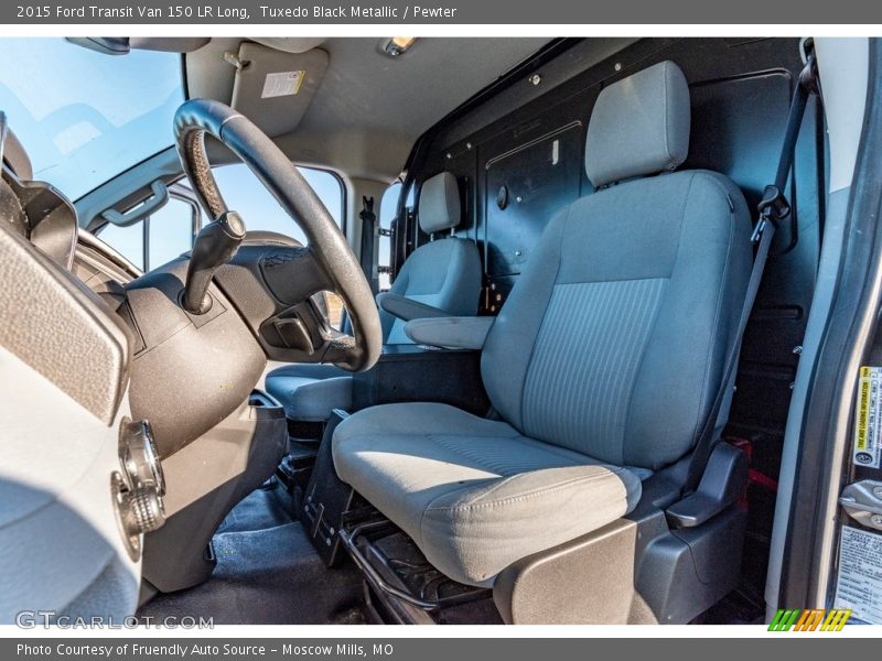 Front Seat of 2015 Transit Van 150 LR Long