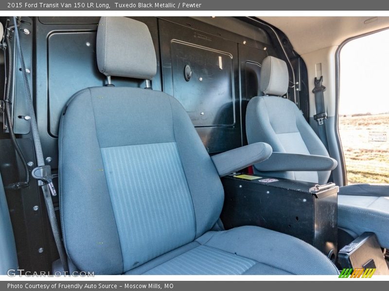 Front Seat of 2015 Transit Van 150 LR Long