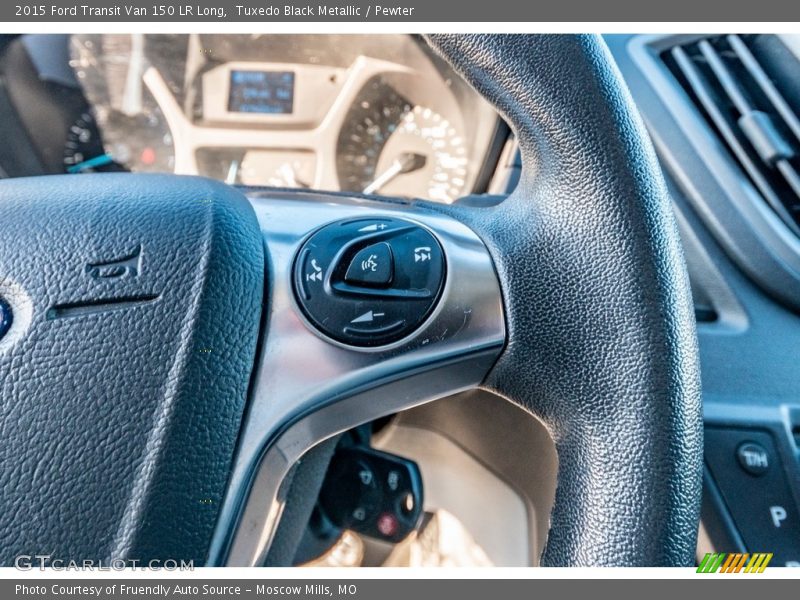 Tuxedo Black Metallic / Pewter 2015 Ford Transit Van 150 LR Long