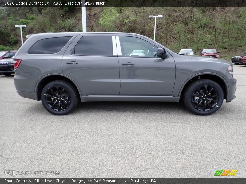 Destroyer Gray / Black 2020 Dodge Durango SXT AWD