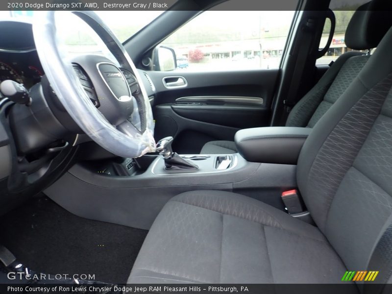 Destroyer Gray / Black 2020 Dodge Durango SXT AWD