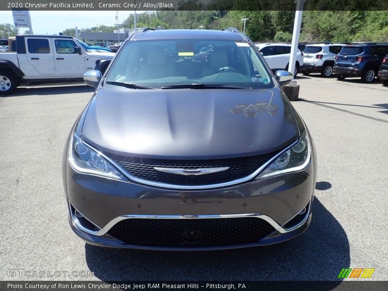 Ceramic Grey / Alloy/Black 2020 Chrysler Pacifica Limited