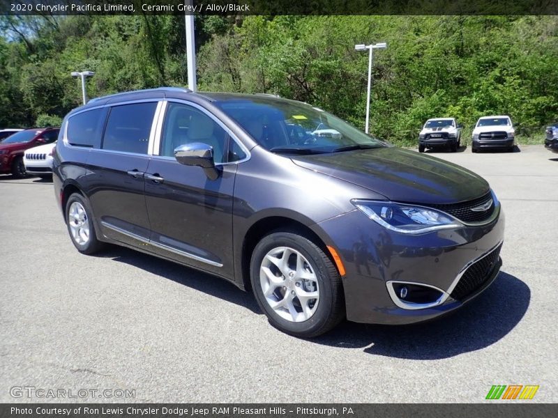 Ceramic Grey / Alloy/Black 2020 Chrysler Pacifica Limited